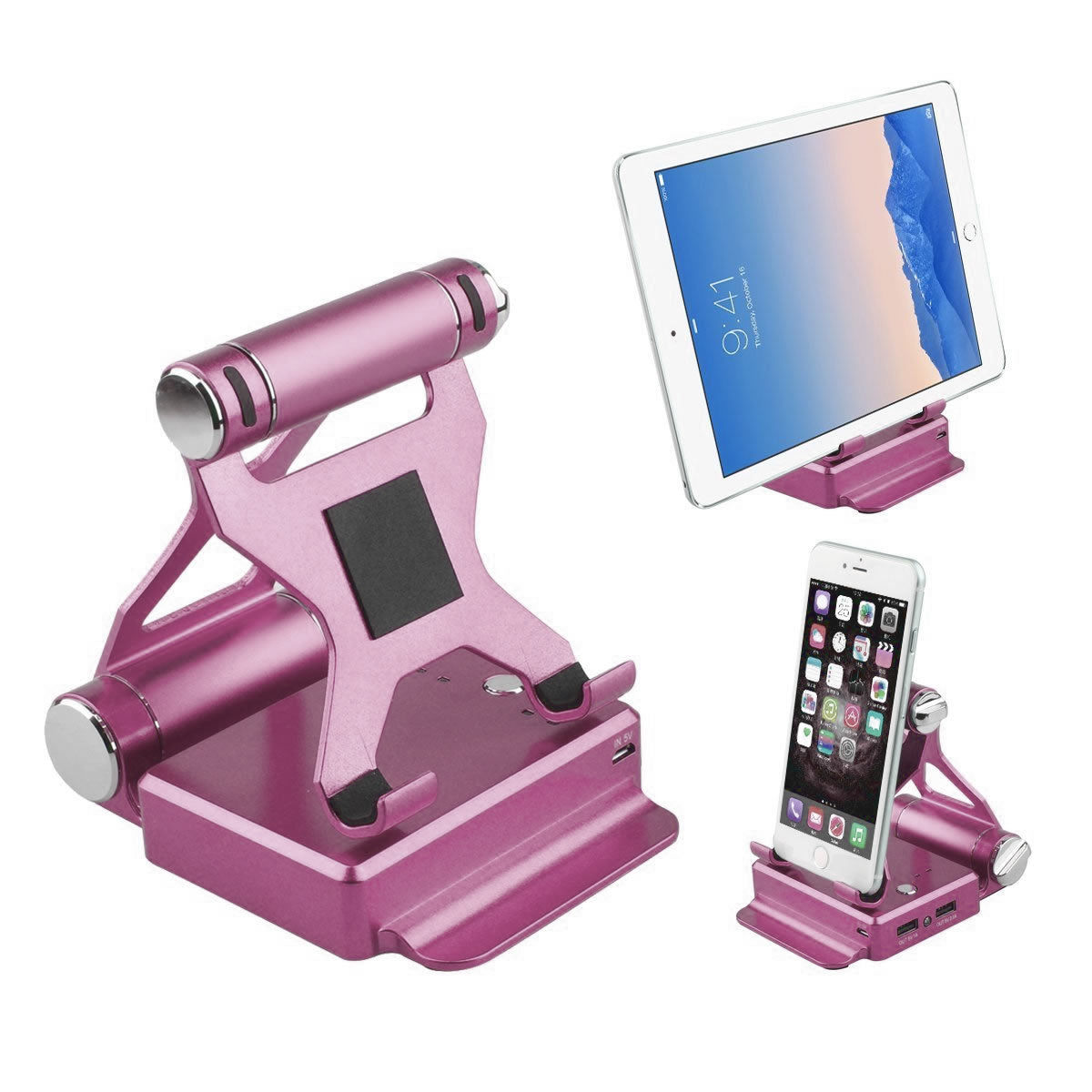 Foldable Charging Tablet Stand