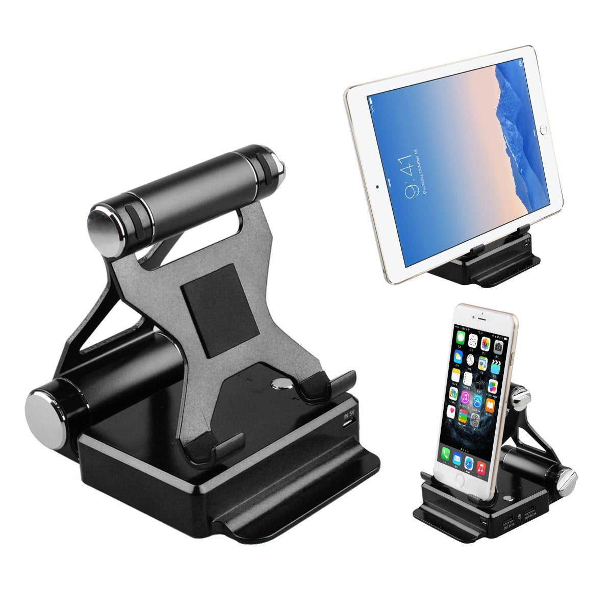 Foldable Charging Tablet Stand